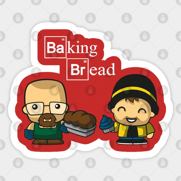 Baking Bread Sticker by Kennet